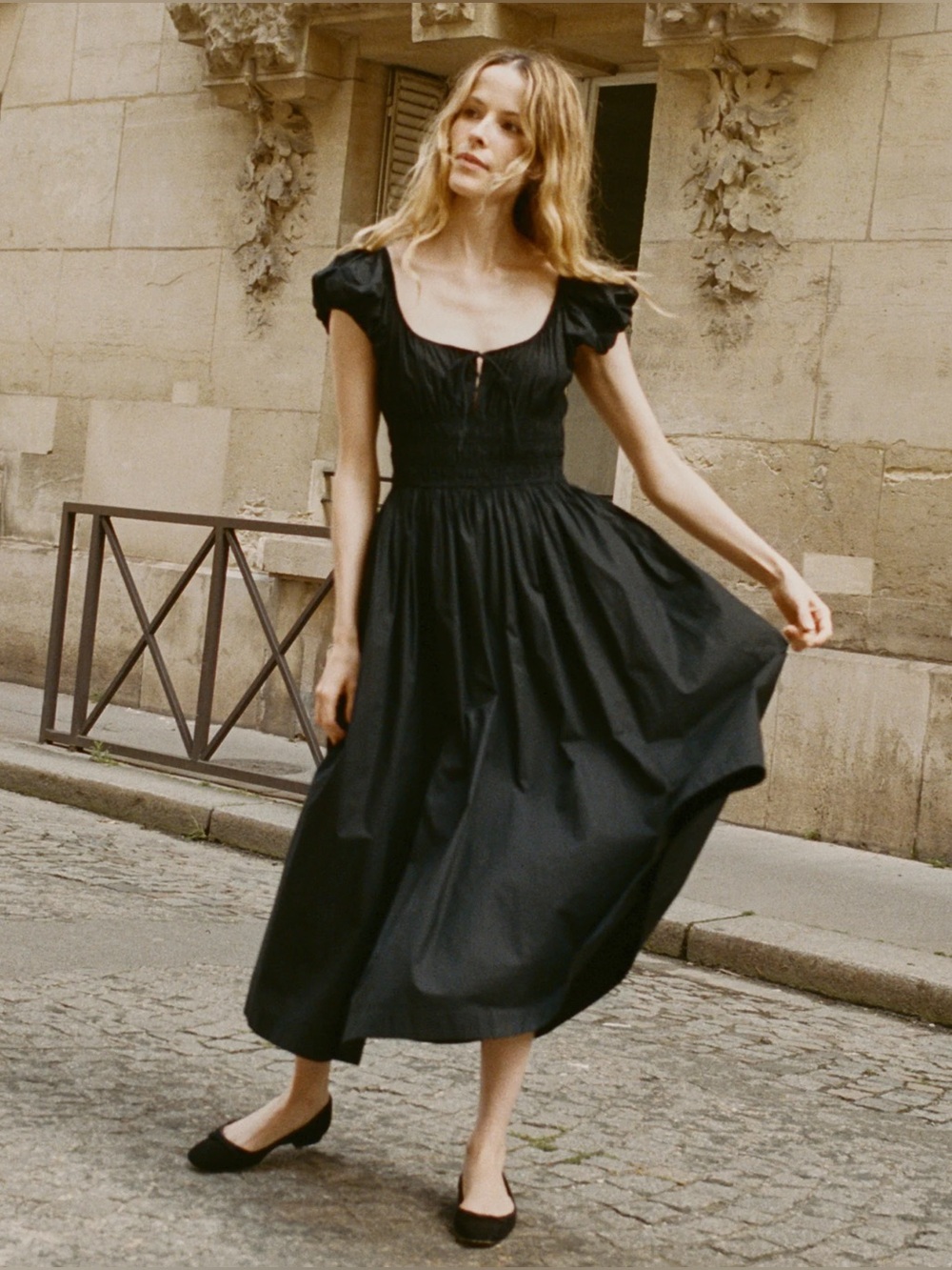 Doen Black Quinn Dress XXS (Worn Once)